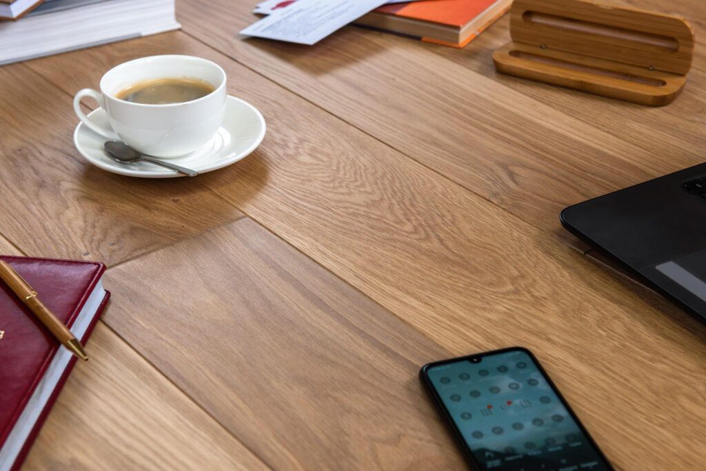 Паркетная доска замковая Дуб Прайм 15(3)*155*1200/1450 мм Классический