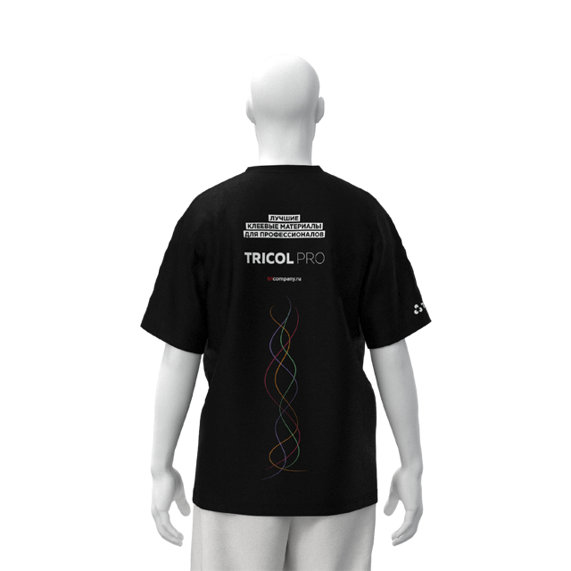 Футболка TRICOL PRO с волной