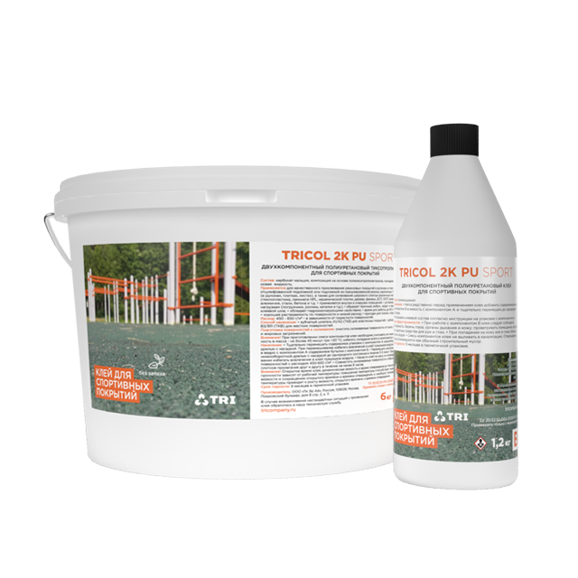 Клей для спортивных покрытий TRICOL 2K PU SPORT